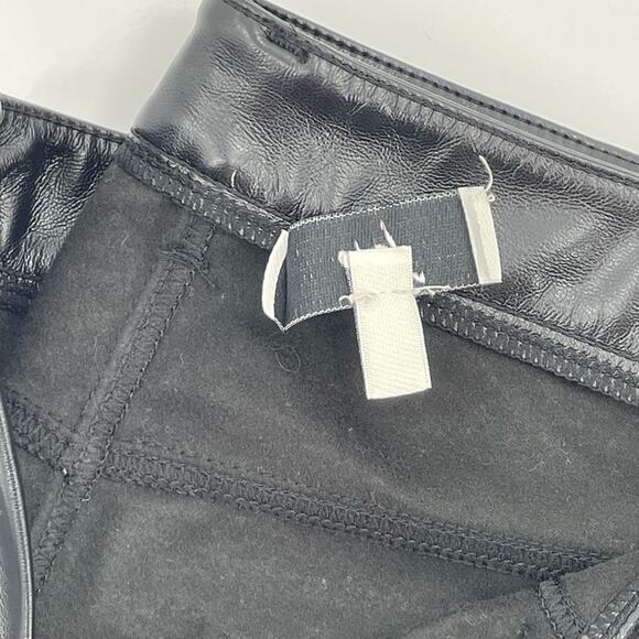 Joie Faux Leather Women’s Pants, EUC, Black, Sz. 12 - Picture 14 of 15